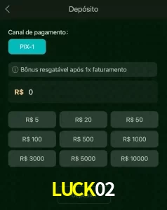 deposits LUCK02